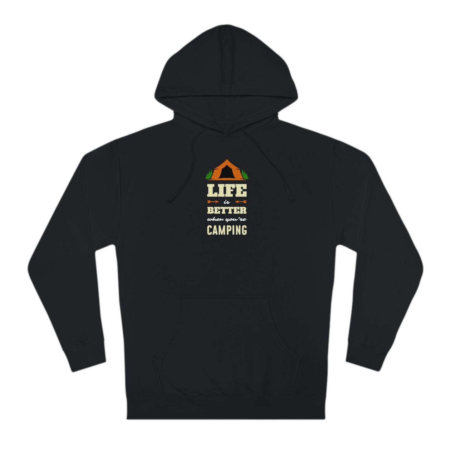 NWT - Better Camping Unisex Hooded Sweatshirt