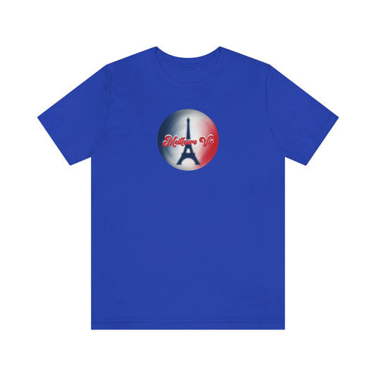 Best Life- Paris French Unisex Jersey Short Sleeve Tee