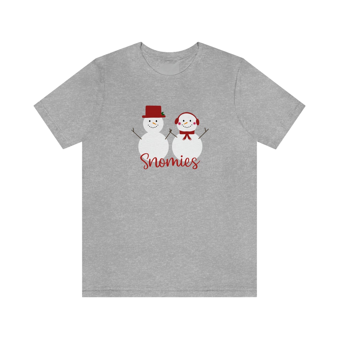 Holiday Red Snomies Unisex Jersey Short Sleeve Tee