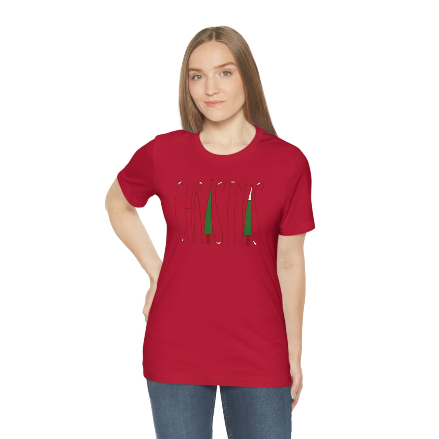 Holiday Christmas Unisex Jersey Short Sleeve Tee