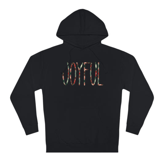 Holiday Joyful Unisex Hooded Sweatshirt