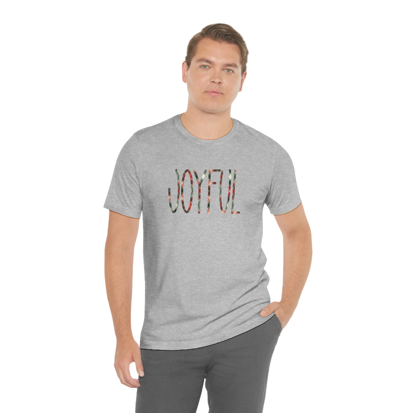 Holiday Joyful Unisex Jersey Short Sleeve Tee