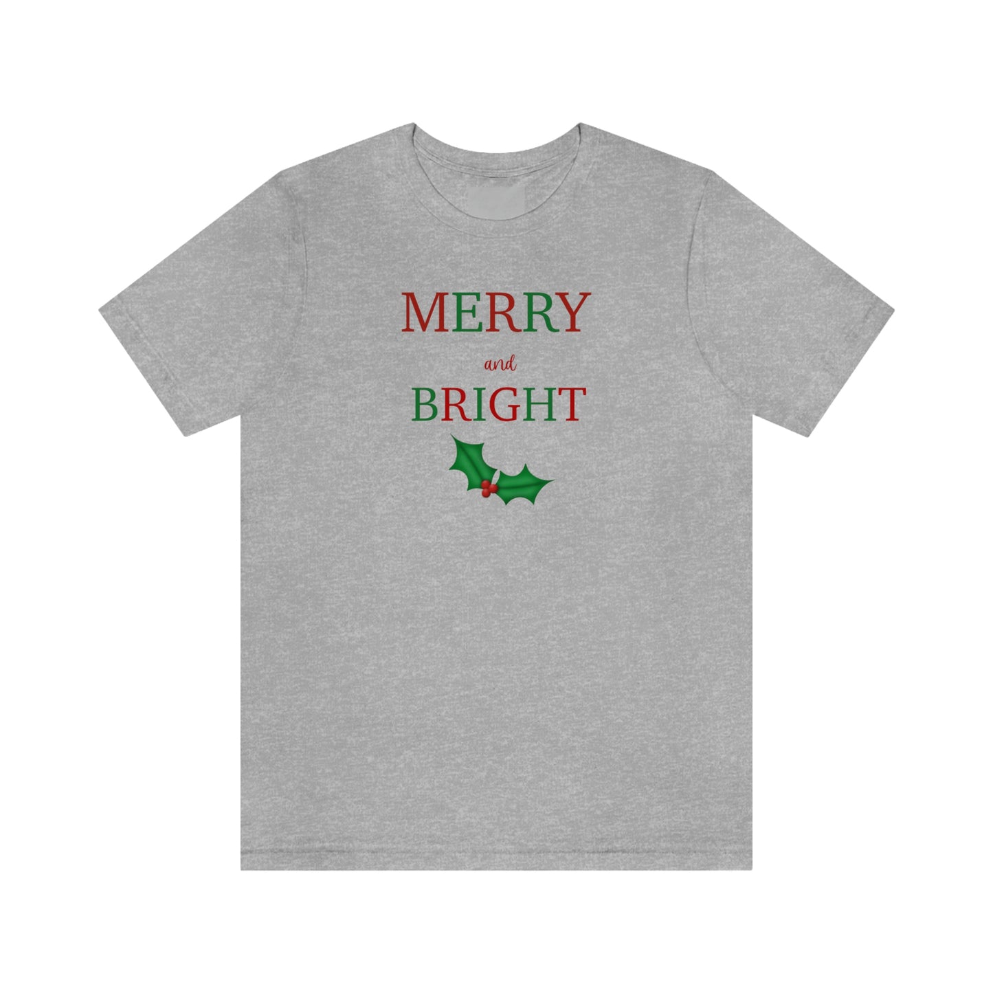 Holiday Merry 1 Unisex Jersey Short Sleeve Tee