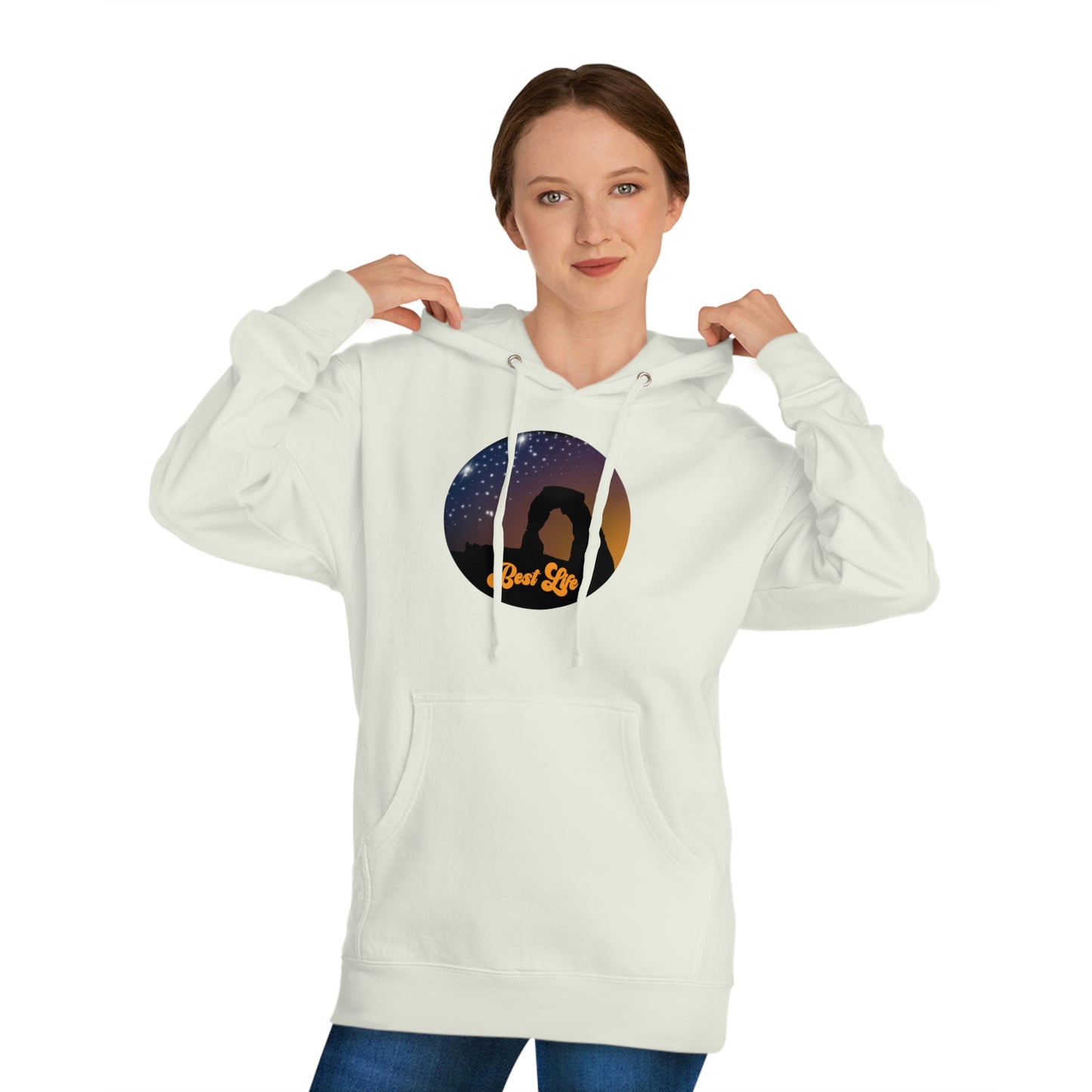 Best Life-Moab Arch 1 Unisex Hooded Sweatshirt