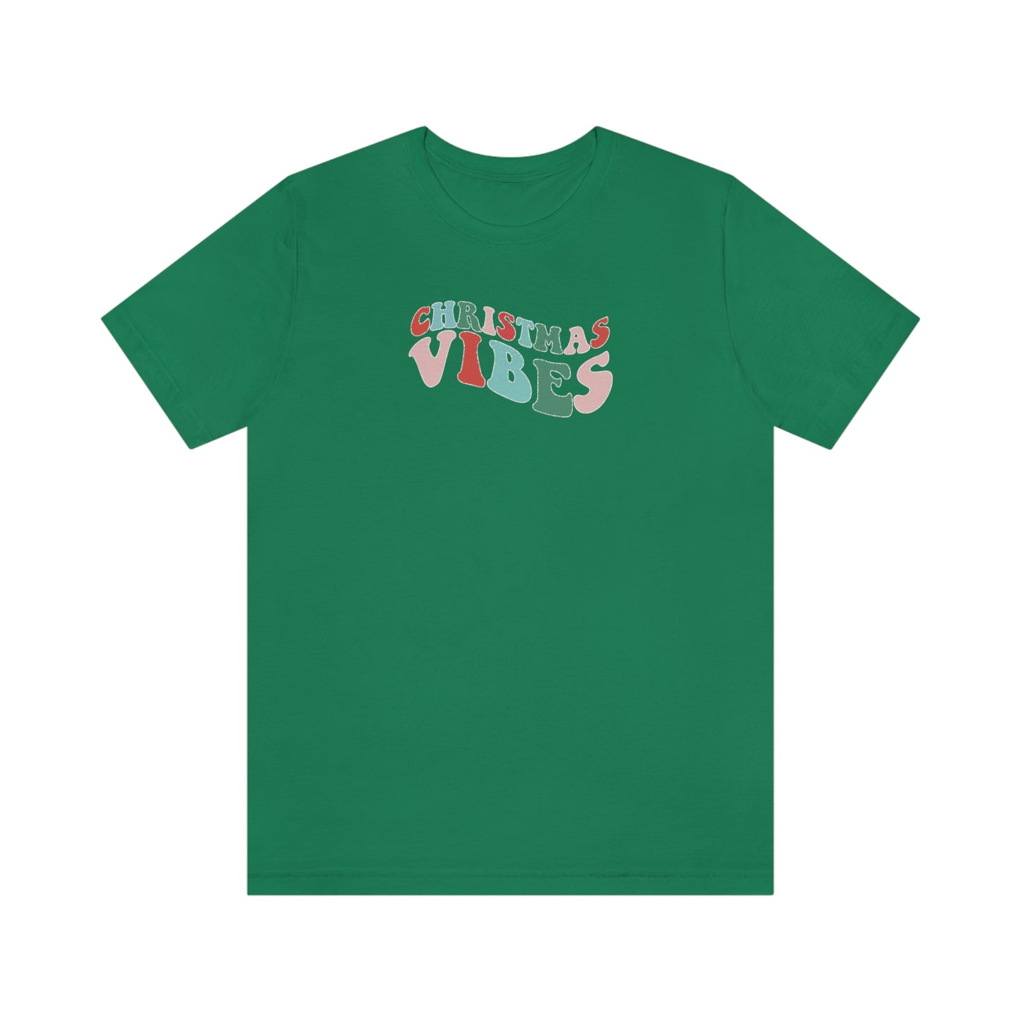 Holiday Christmas Vibes 1 Unisex Jersey Short Sleeve Tee