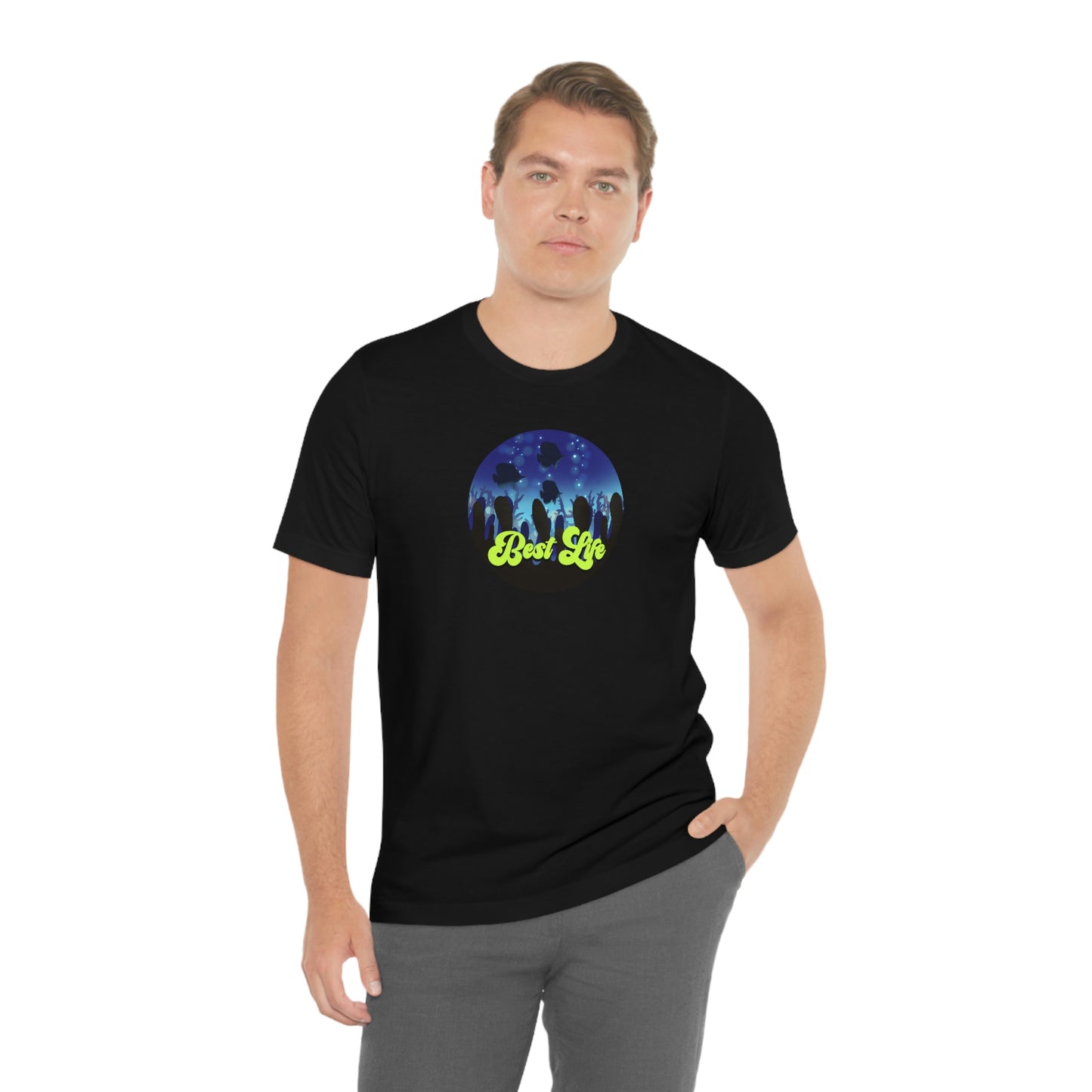 Best Life- Underwater Scene Unisex Jersey Short Sleeve Tee