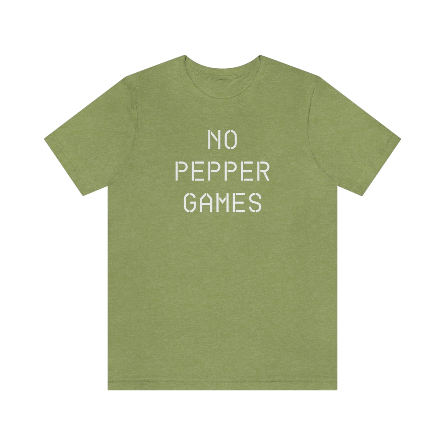 NWT- Baseball Pepper Unisex Jersey Short Sleeve Tee