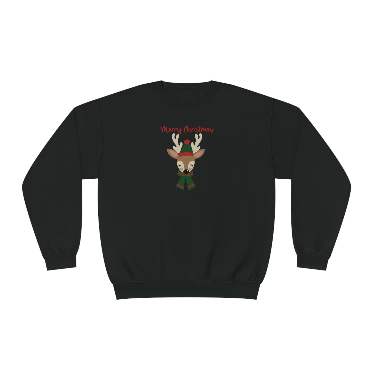 NWT- Reindeer Green Unisex NuBlend® Crewneck Sweatshirt