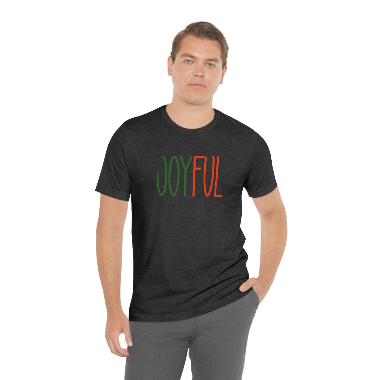 Holiday Joyful 1 Unisex Jersey Short Sleeve Tee