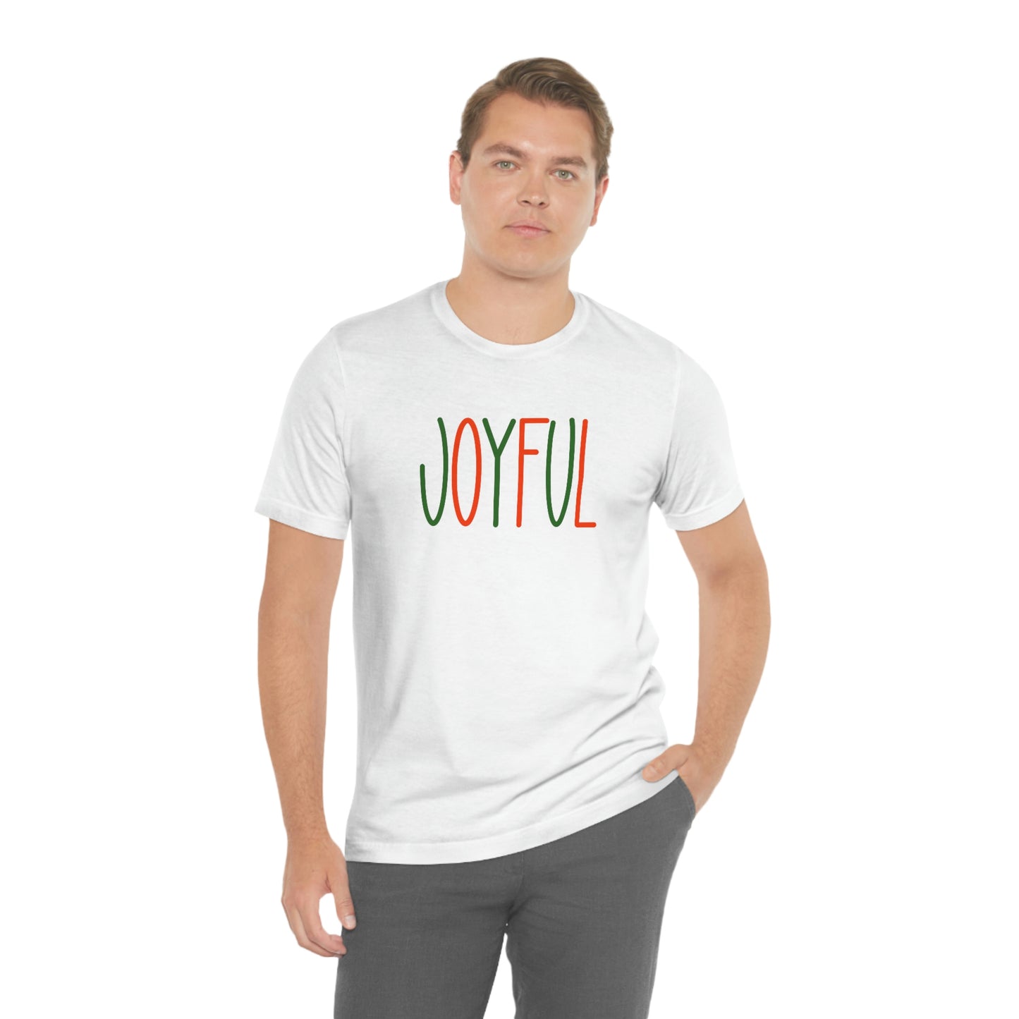 Holiday Joyful 2 Unisex Jersey Short Sleeve Tee