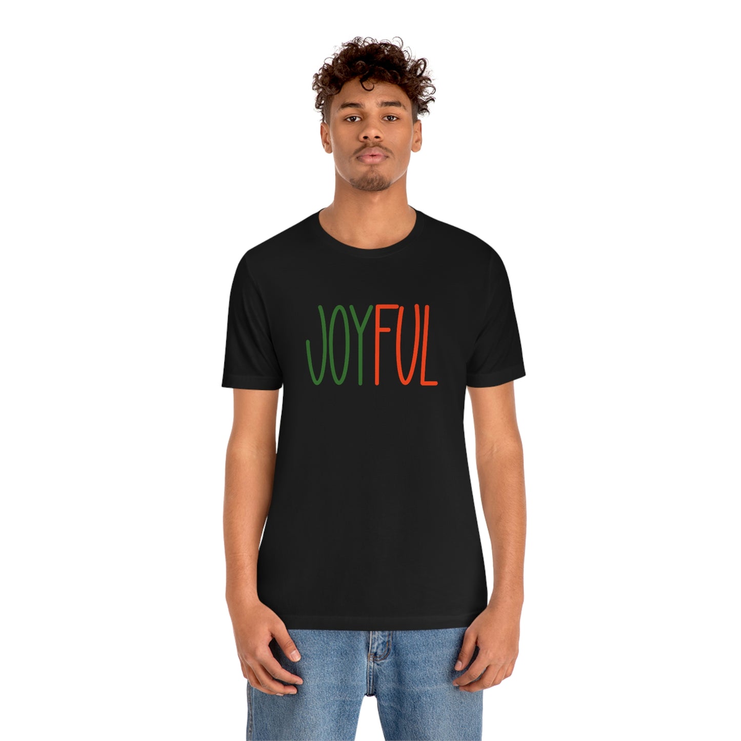 Holiday Joyful 1 Unisex Jersey Short Sleeve Tee