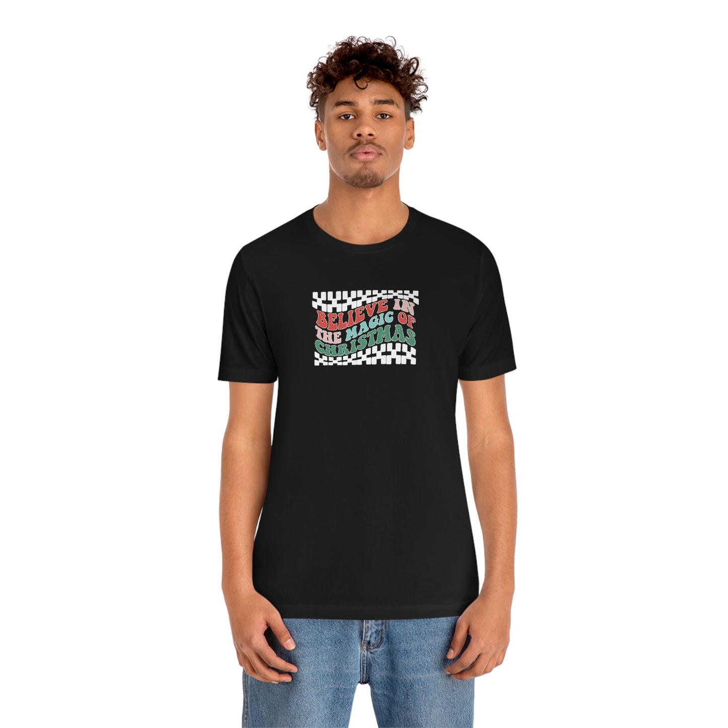 Holiday Magic Of Christmas Unisex Jersey Short Sleeve Tee