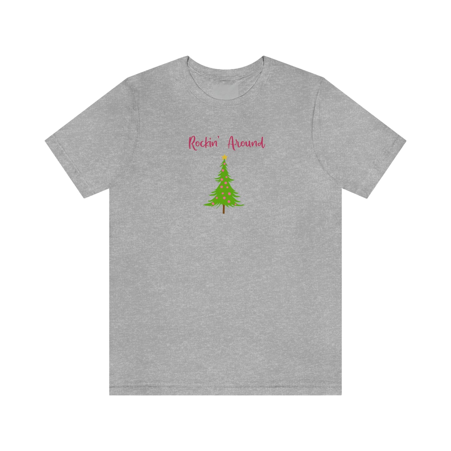 Holiday Rockin Christmas Unisex Jersey Short Sleeve Tee