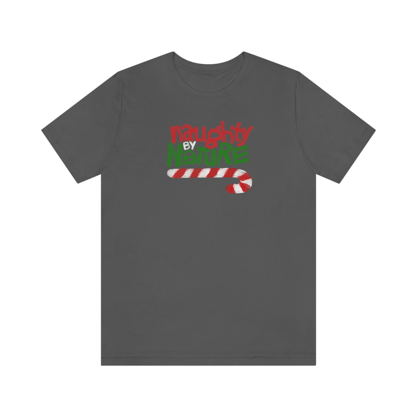 Holiday- Naughty by Nature Christmas Unisex Jersey Short Sleeve Tee