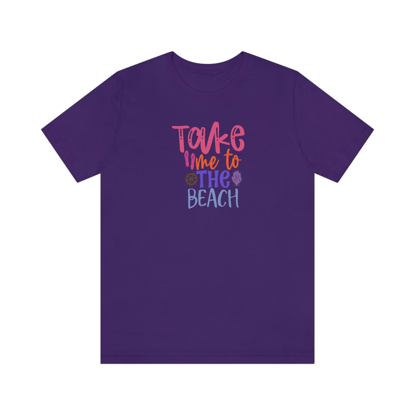 NWT - Take Me To The Beach Unisex Jersey Short Sleeve Tee