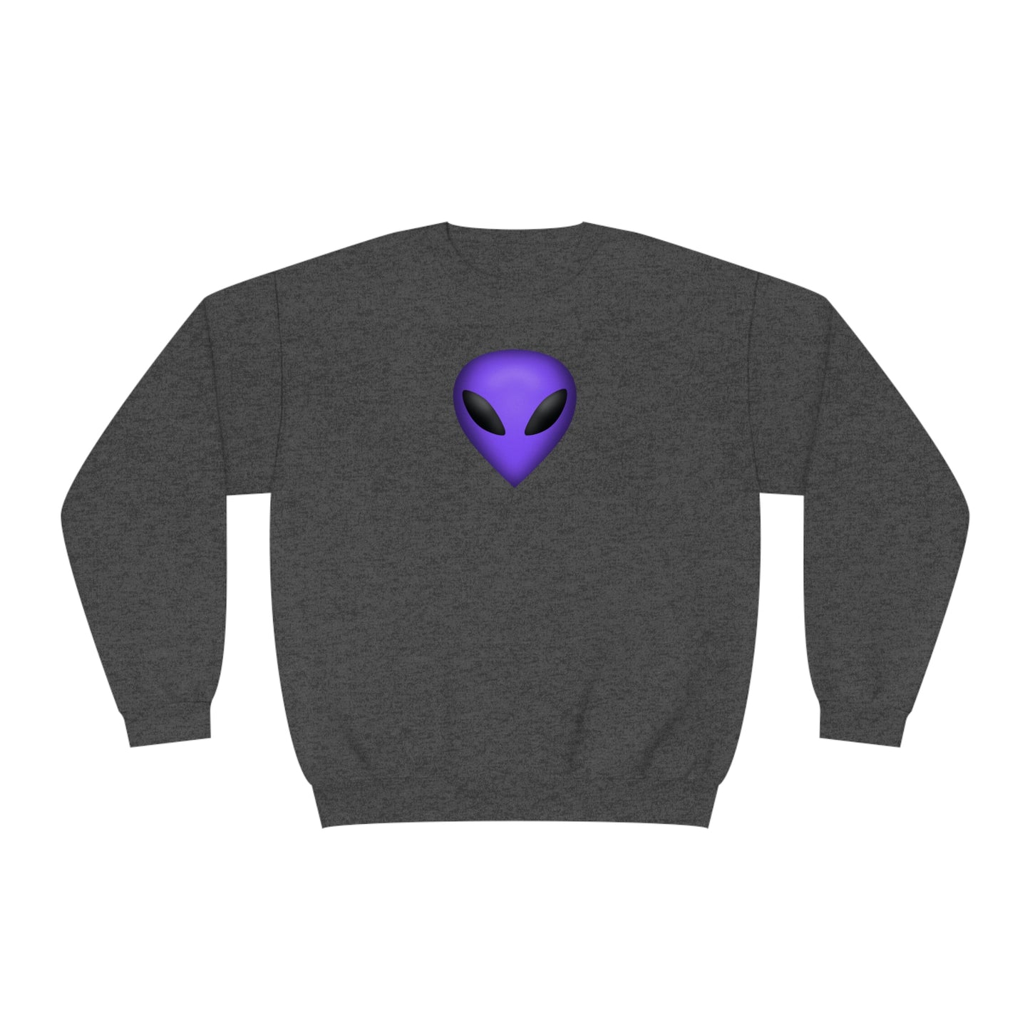 NWT- Purple Alien Unisex NuBlend® Crewneck Sweatshirt