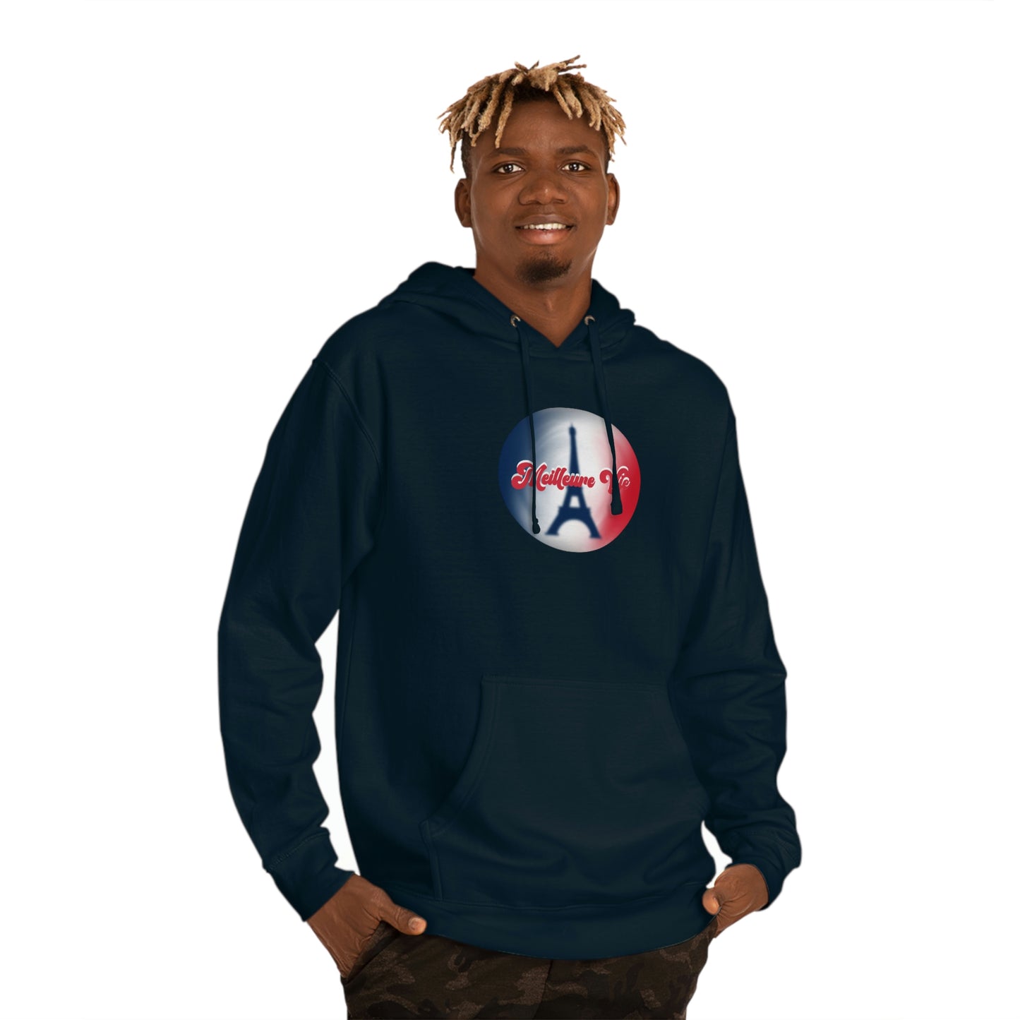 Best Life-Paris French Unisex Hooded Sweatshirt