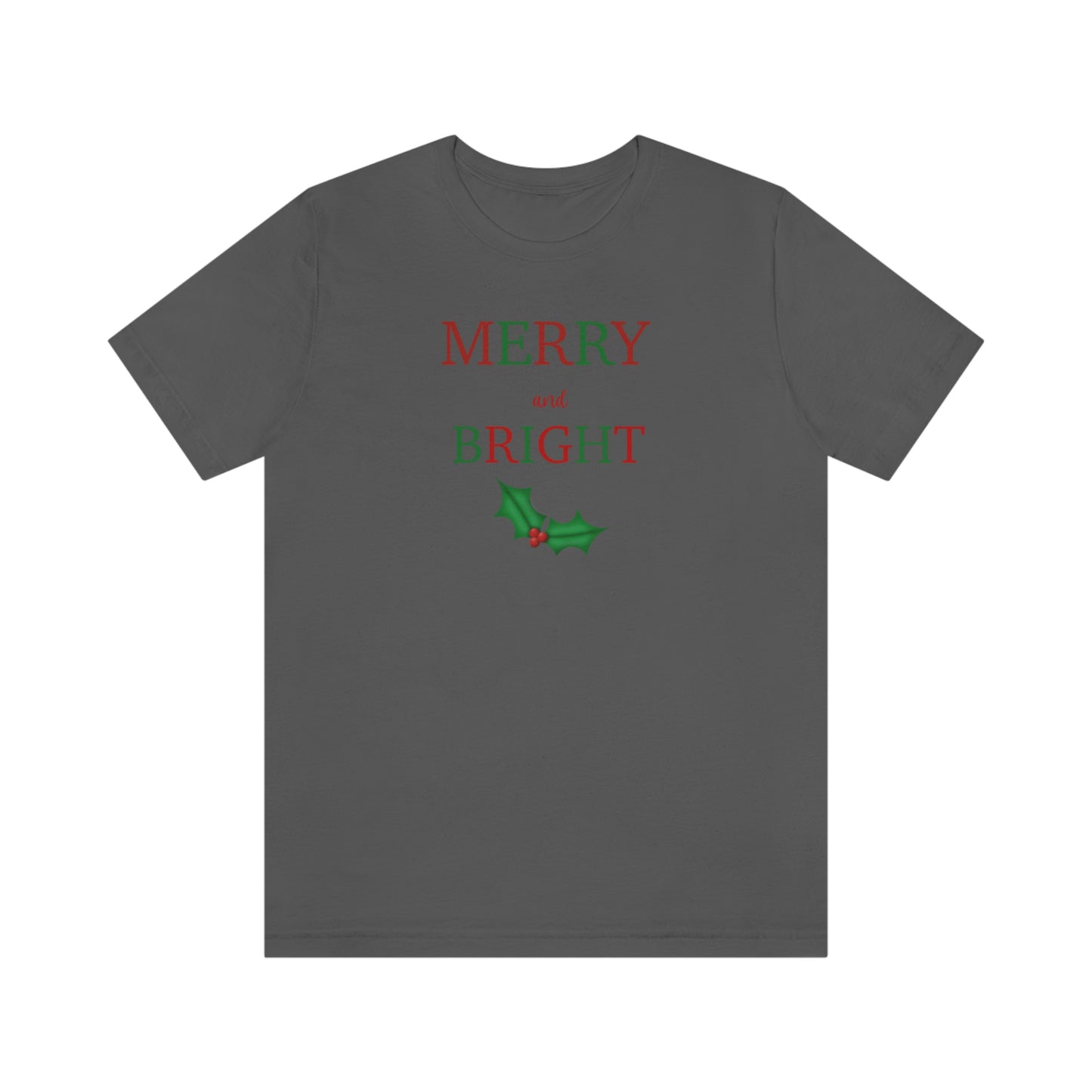 Holiday Merry 1 Unisex Jersey Short Sleeve Tee