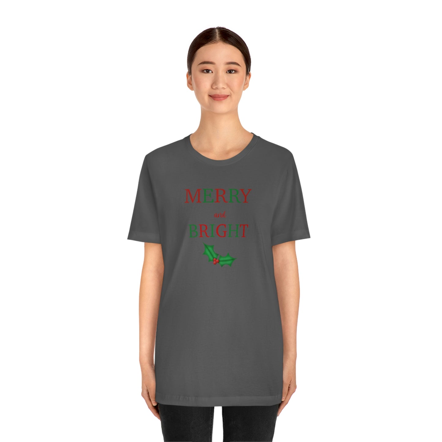 Holiday Merry 1 Unisex Jersey Short Sleeve Tee