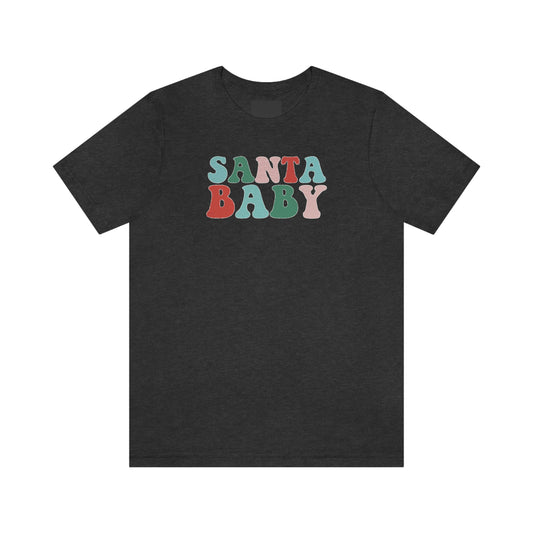 Holiday Santa Baby Unisex Jersey Short Sleeve Tee