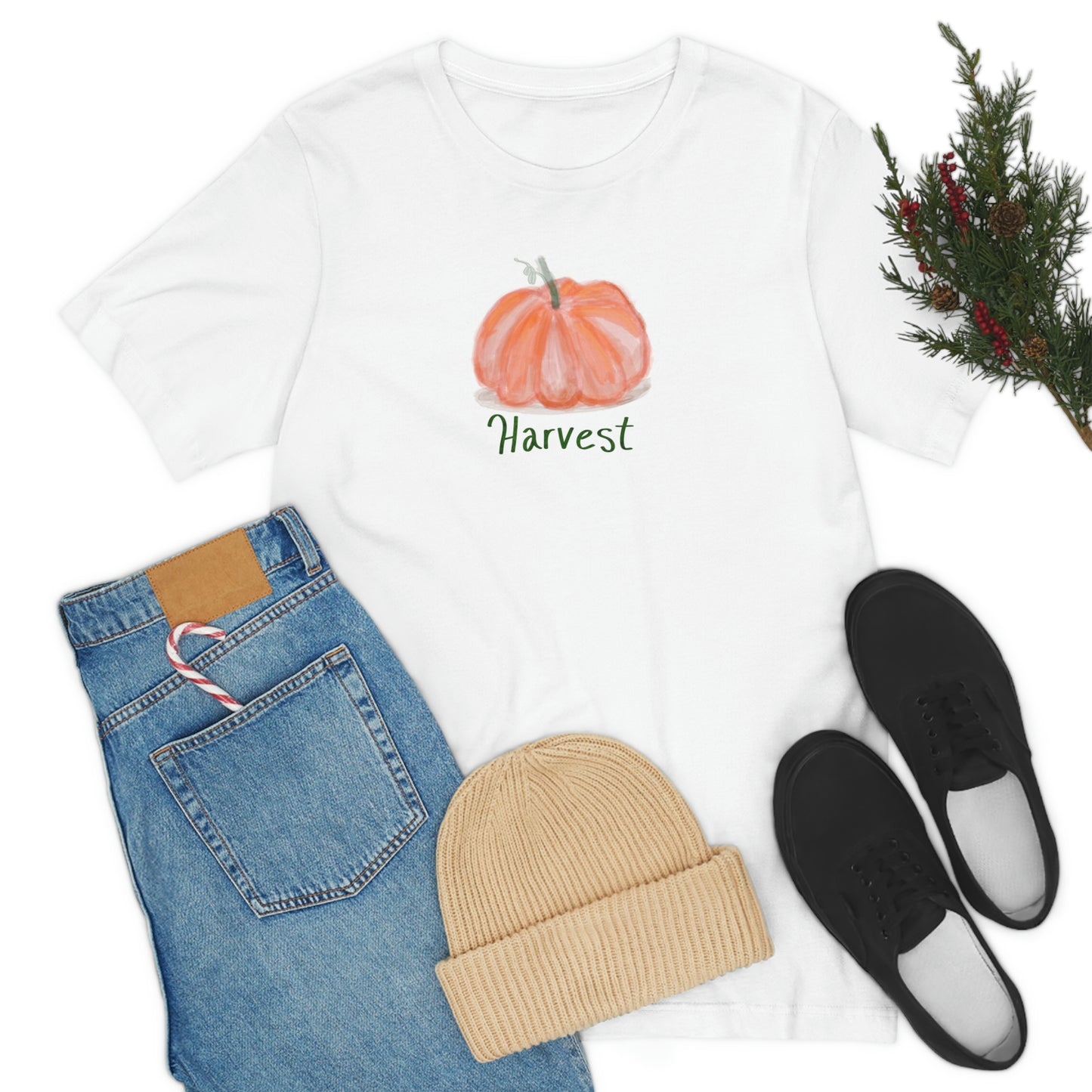 Holiday Harvest Unisex Jersey Short Sleeve Tee