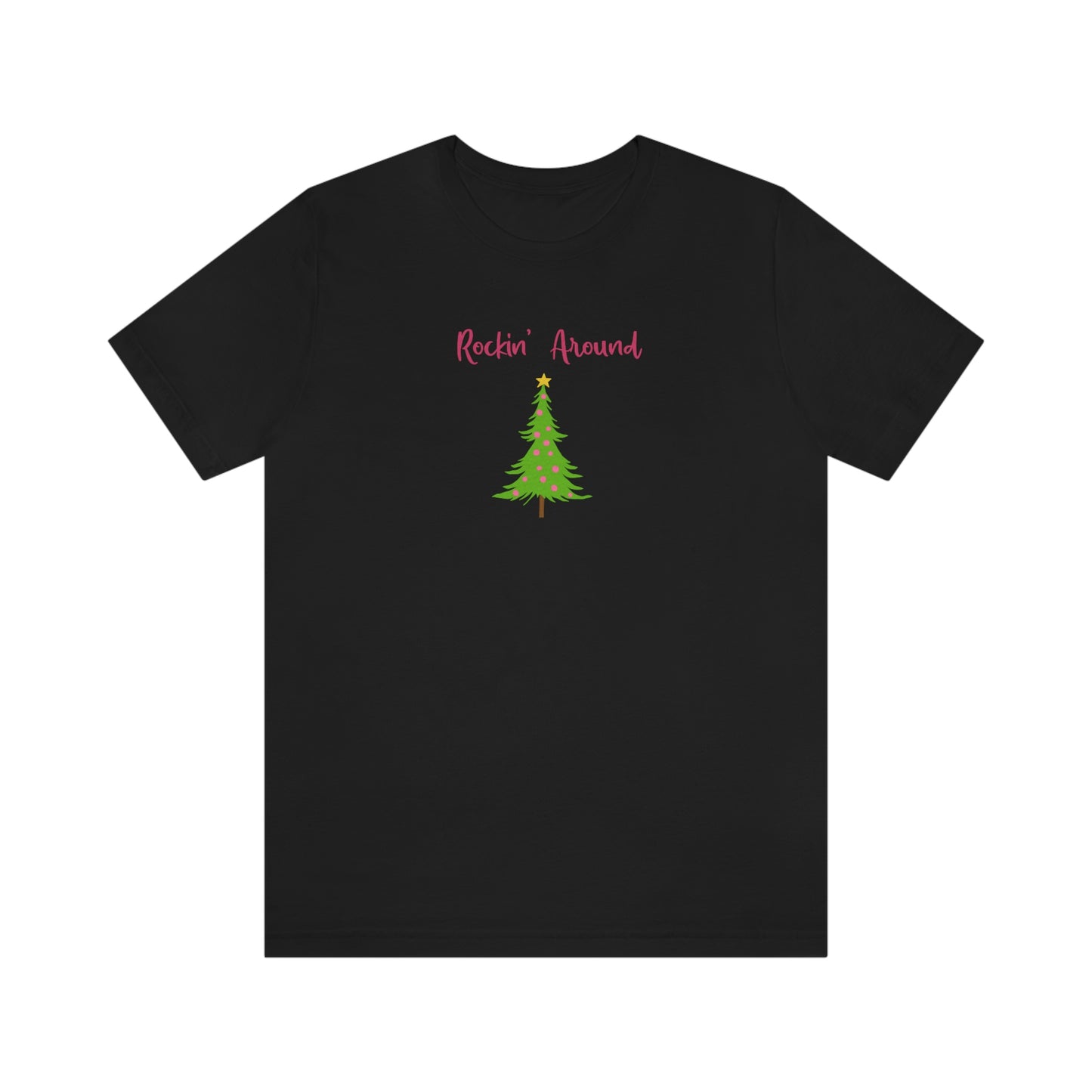 Holiday Rockin Christmas Unisex Jersey Short Sleeve Tee