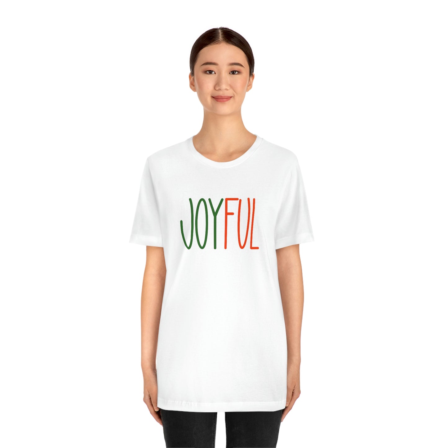 Holiday Joyful 1 Unisex Jersey Short Sleeve Tee