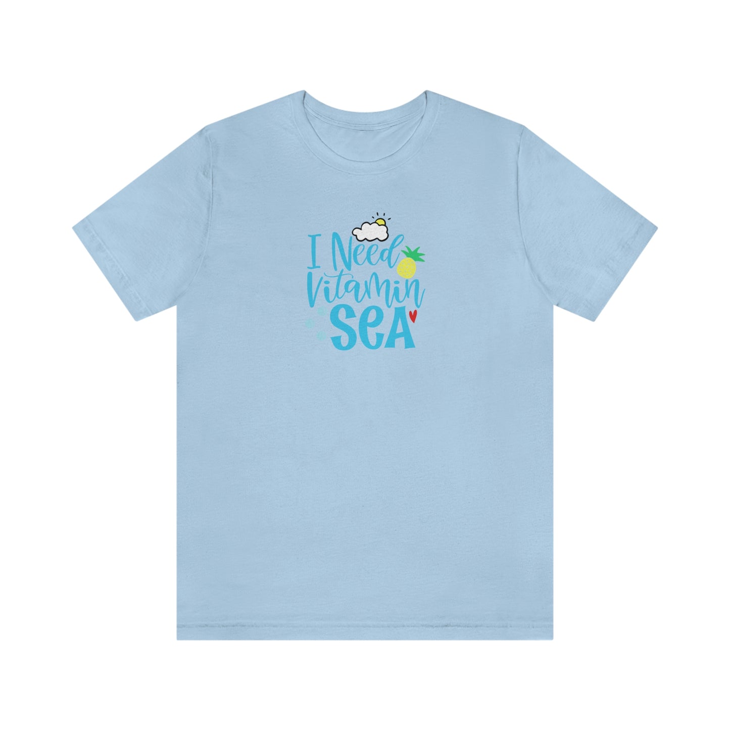 NWT - Vitamin Sea Unisex Jersey Short Sleeve Tee