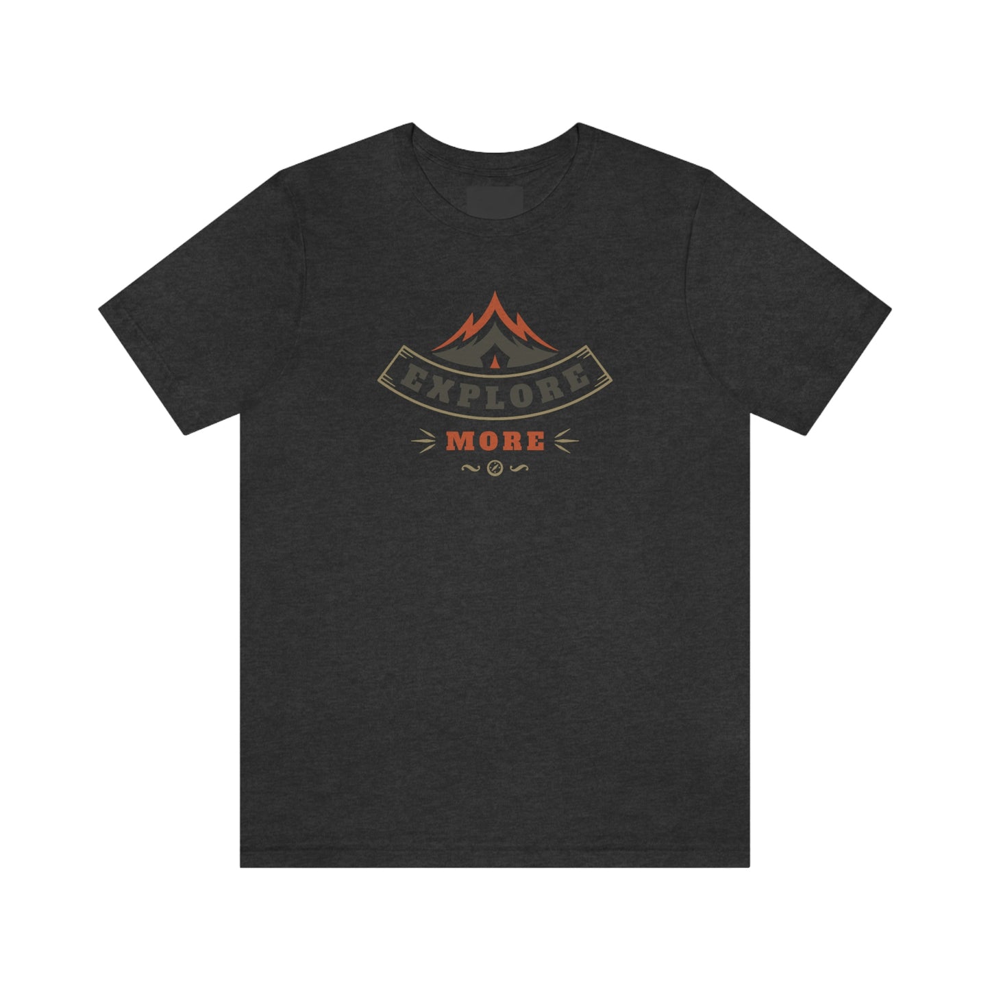 NWT- Explore More Unisex Jersey Short Sleeve Tee