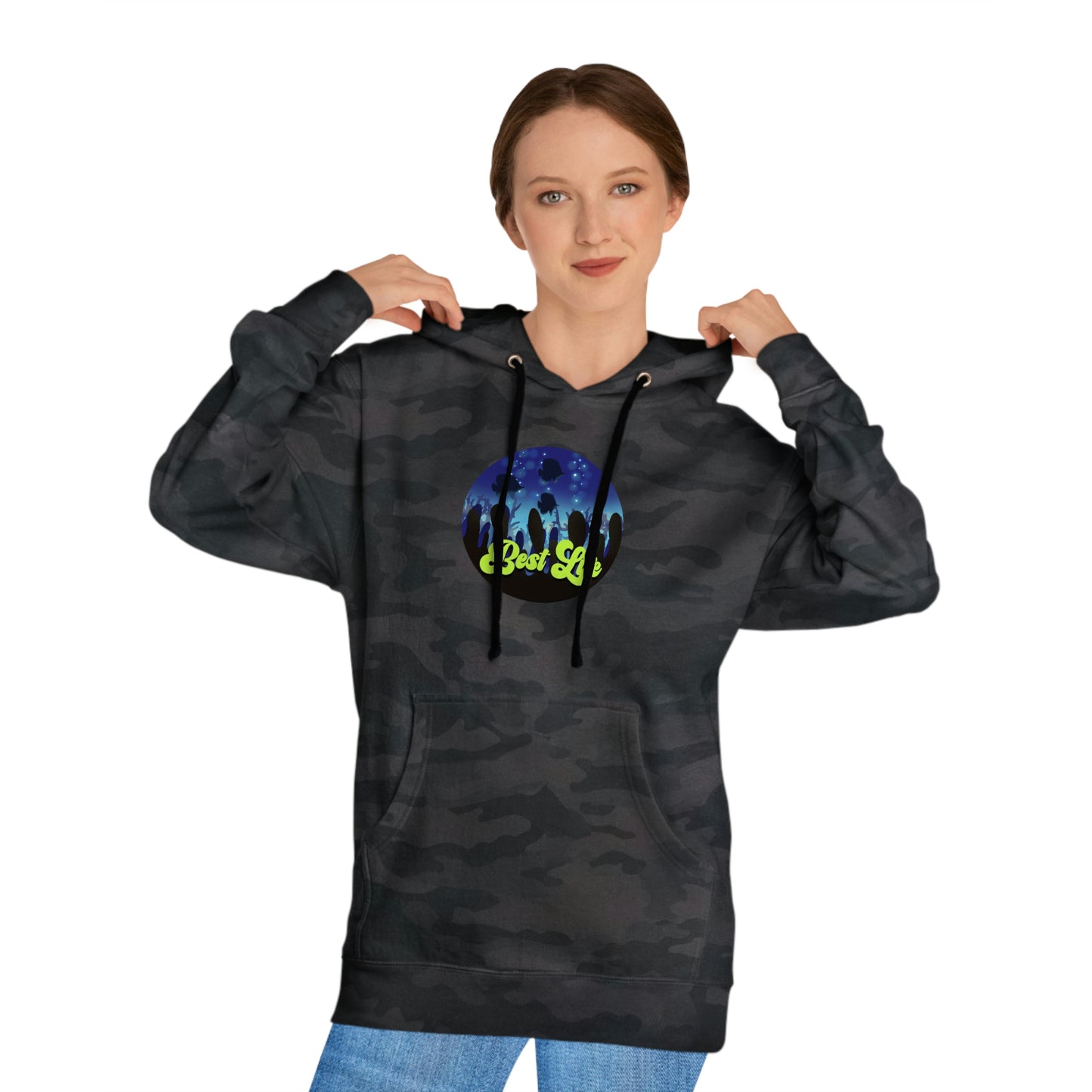 Best Life-Underwater Scene Unisex Hooded Sweatshirt