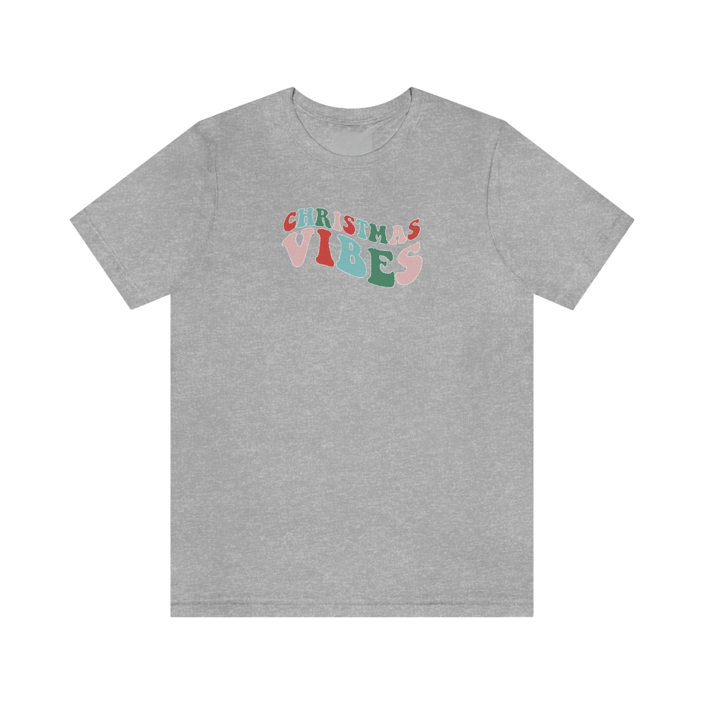 Holiday Christmas Vibes 1 Unisex Jersey Short Sleeve Tee