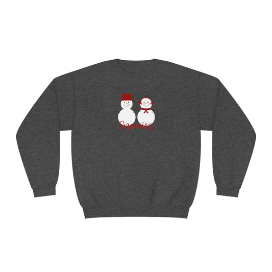 NWT- Snomies Red Unisex NuBlend® Crewneck Sweatshirt