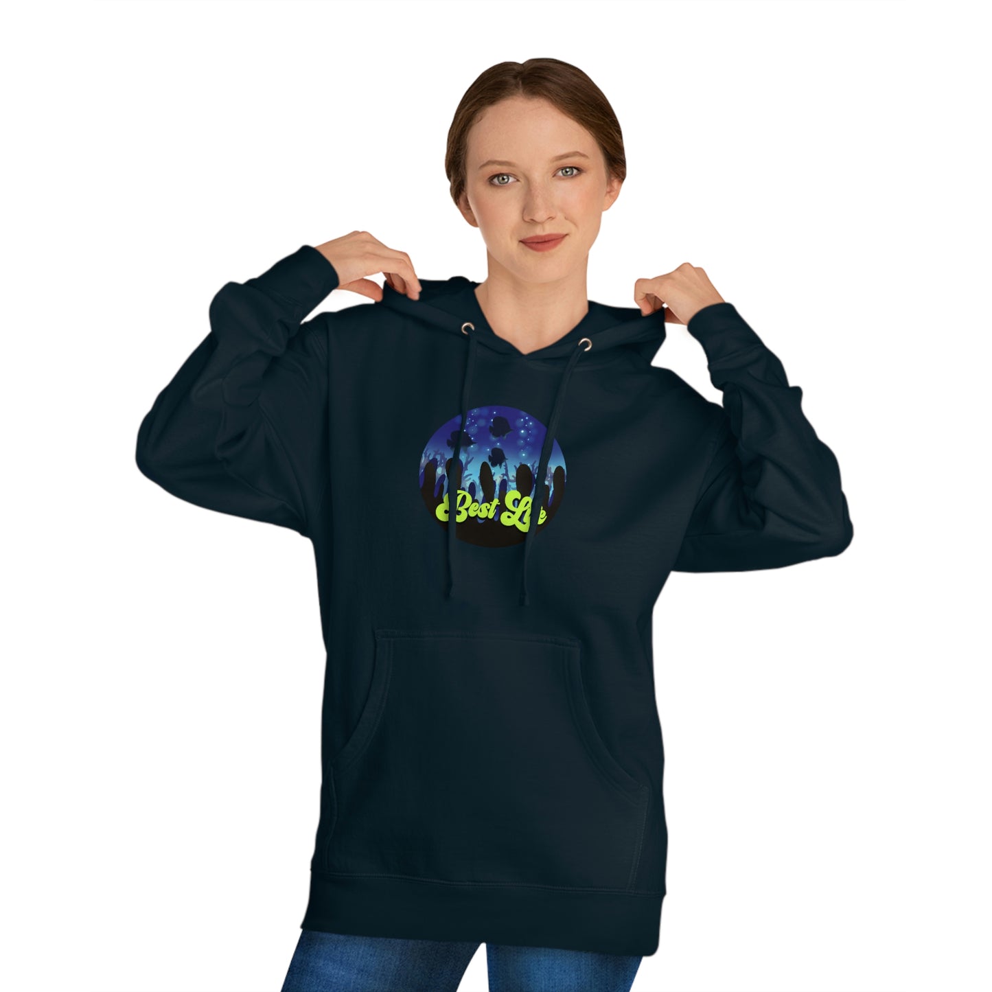 Best Life-Underwater Scene Unisex Hooded Sweatshirt