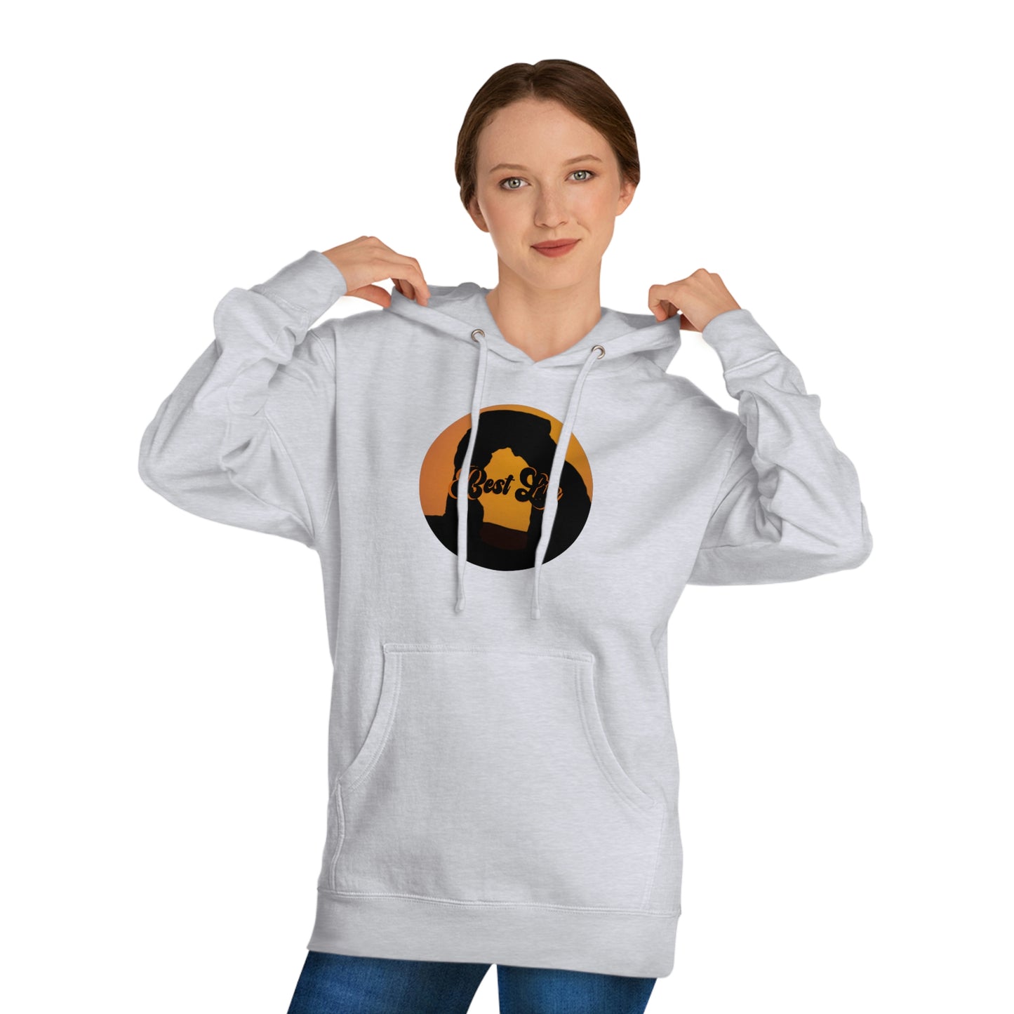 Best Life- Moab Arch Unisex Hooded Sweatshirt