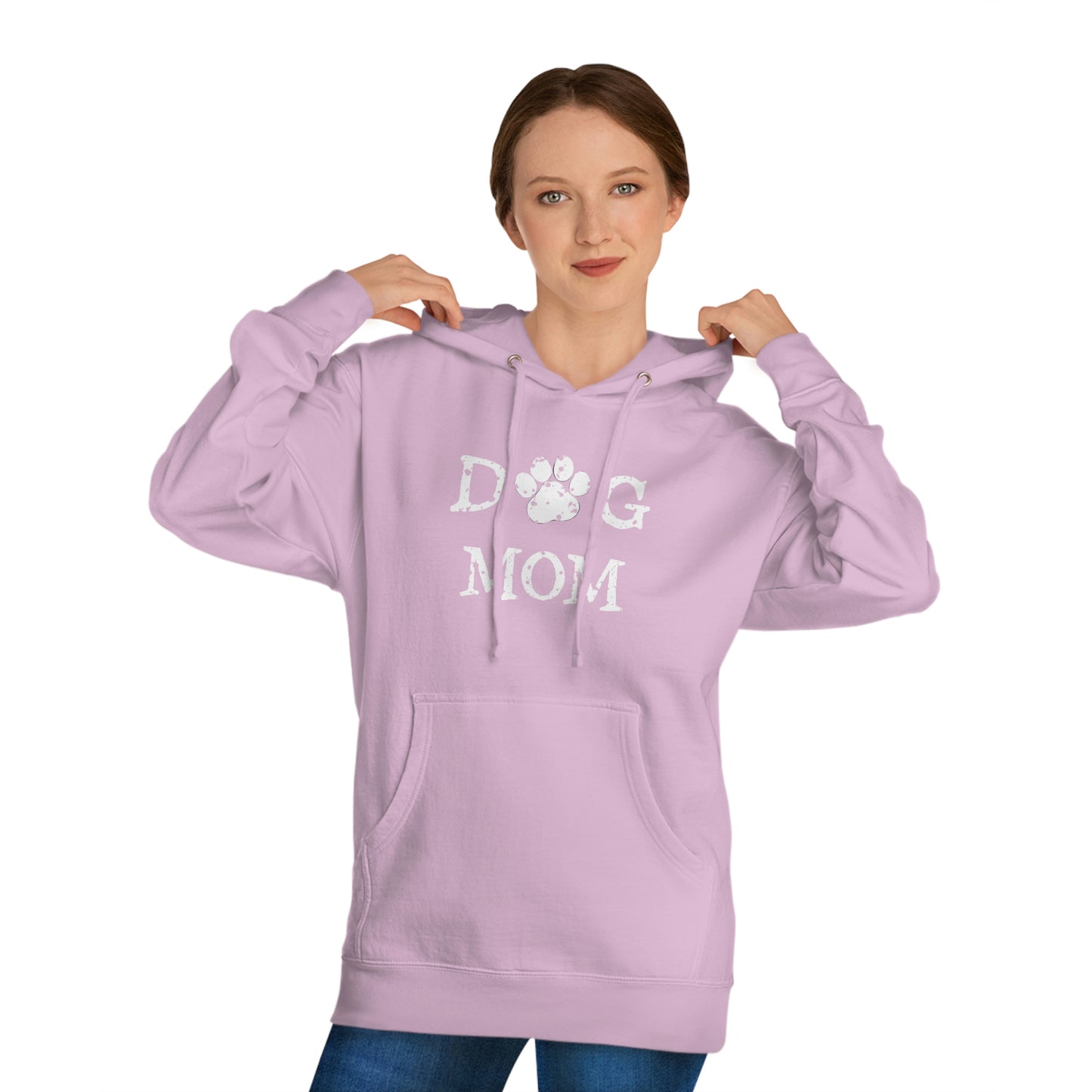 NWT Dog Mom Spot Unisex Hooded Sweatshirt