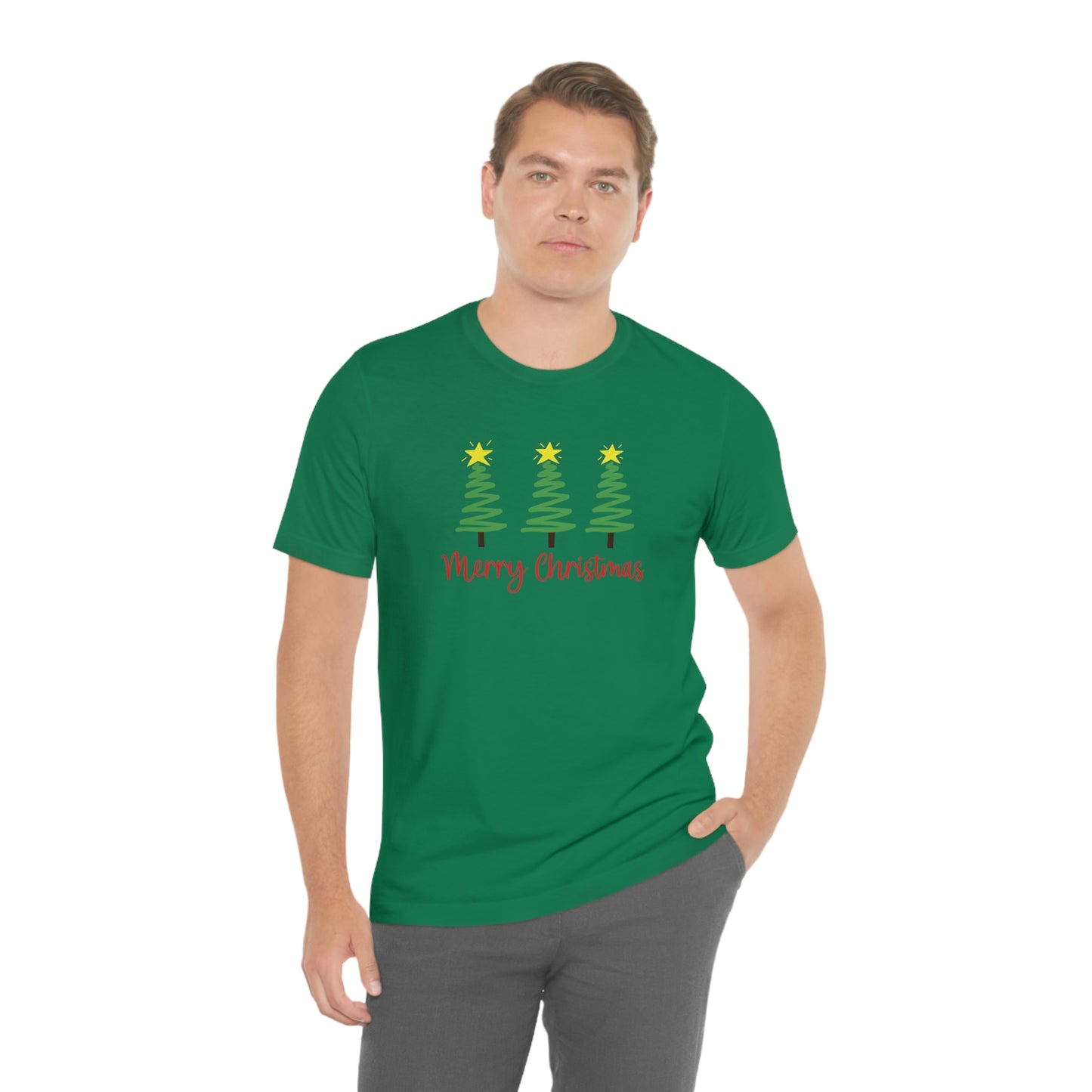 Holiday Merry Christmas Unisex Jersey Short Sleeve Tee