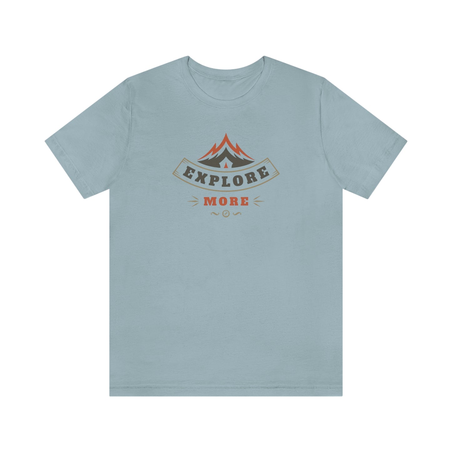 NWT- Explore More Unisex Jersey Short Sleeve Tee