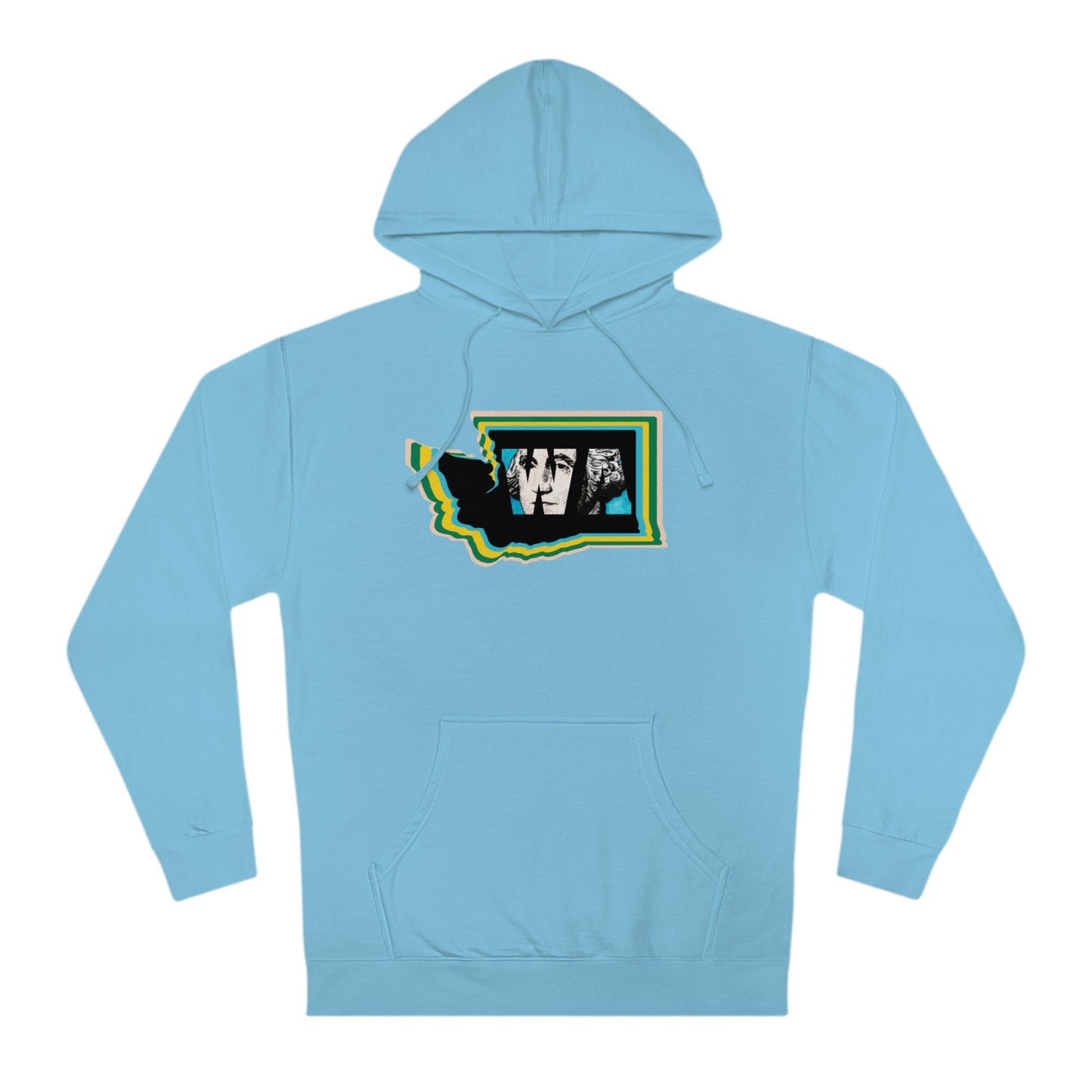 State Love- Washington Unisex Hooded Sweatshirt