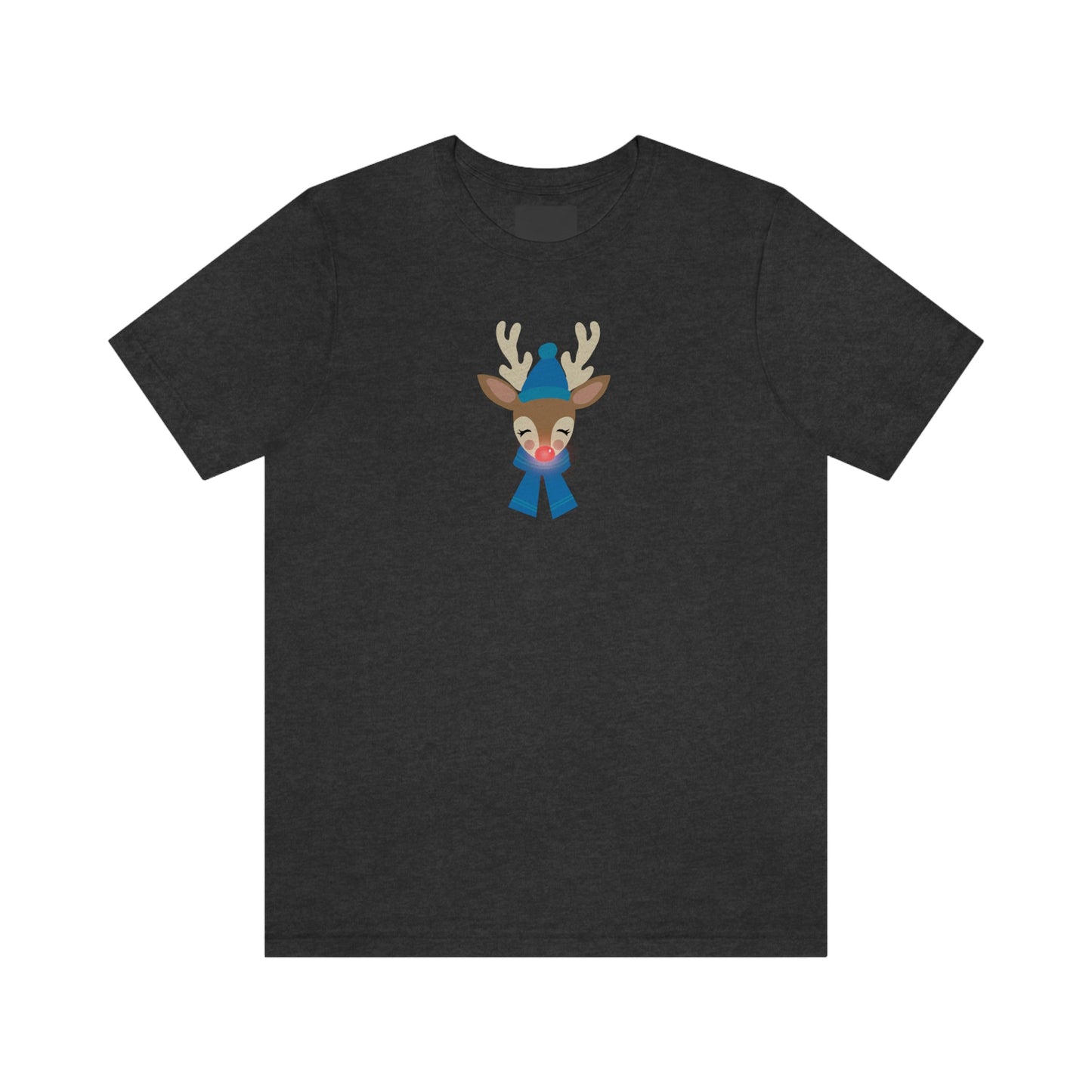 Holiday Reindeer 1 Unisex Jersey Short Sleeve Tee