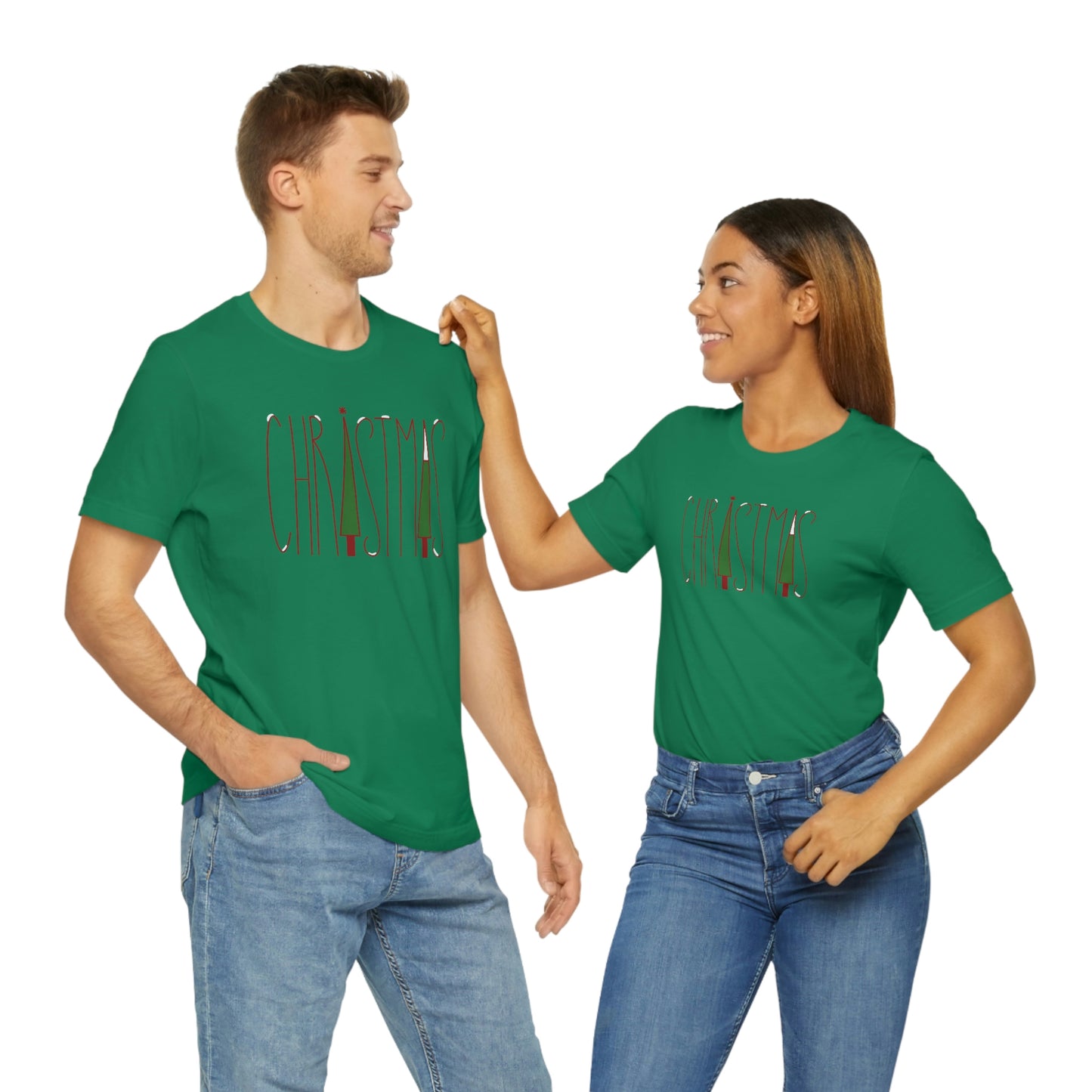 Holiday Christmas Unisex Jersey Short Sleeve Tee