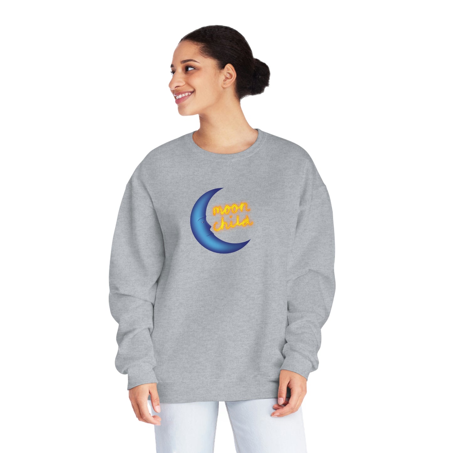 NWT- Vintage Moon Unisex NuBlend® Crewneck Sweatshirt