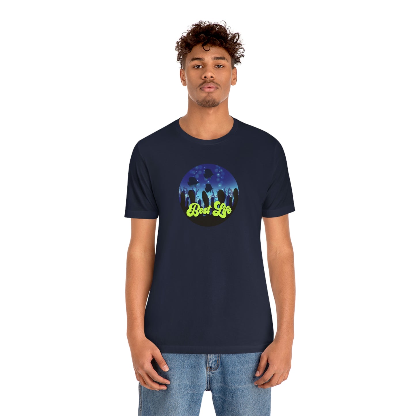 Best Life- Underwater Scene Unisex Jersey Short Sleeve Tee