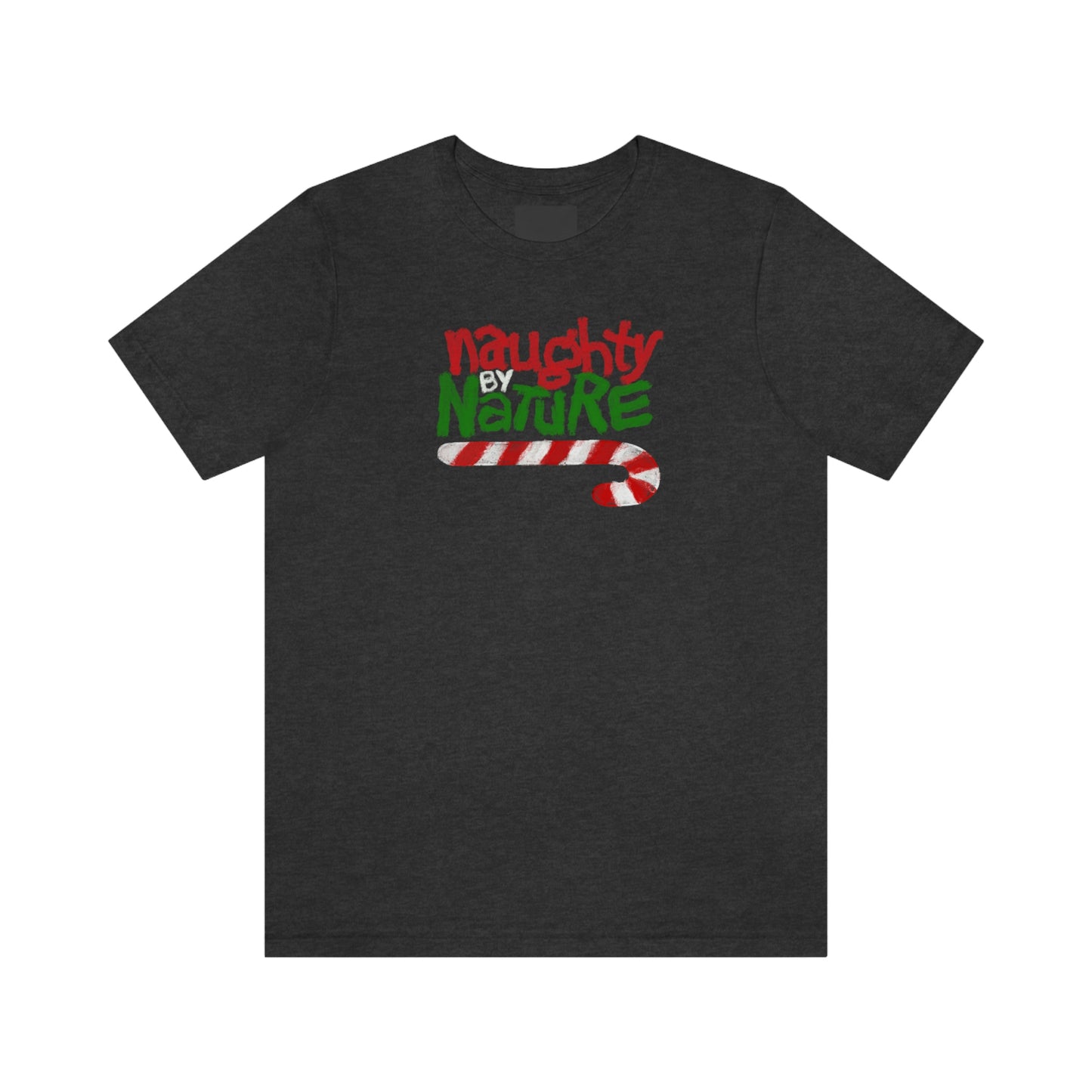 Holiday- Naughty by Nature Christmas Unisex Jersey Short Sleeve Tee