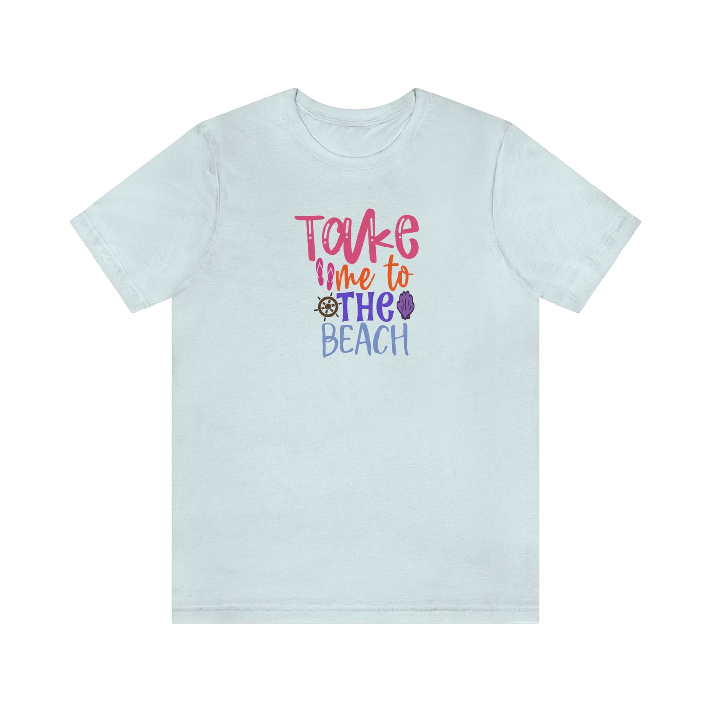 NWT - Take Me To The Beach Unisex Jersey Short Sleeve Tee