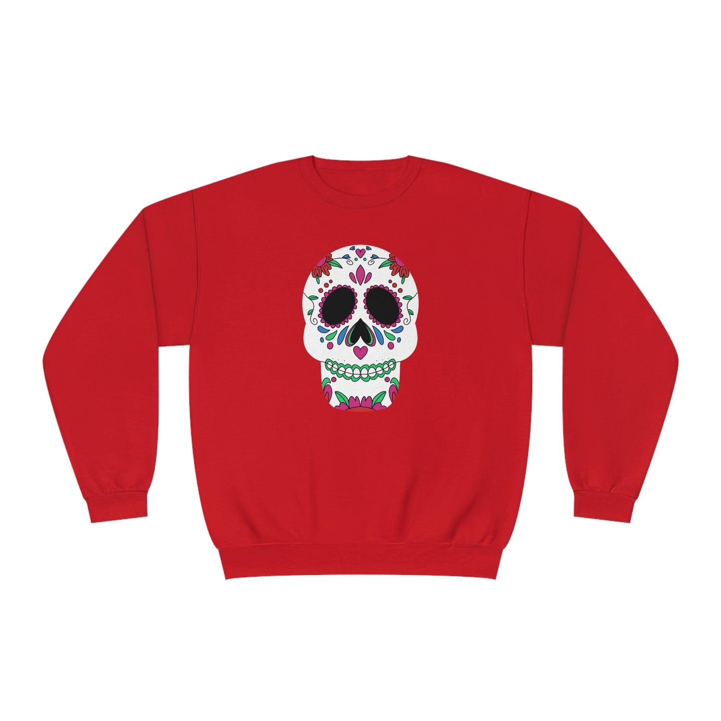 NWT- Sugar Skull Unisex NuBlend® Crewneck Sweatshirt