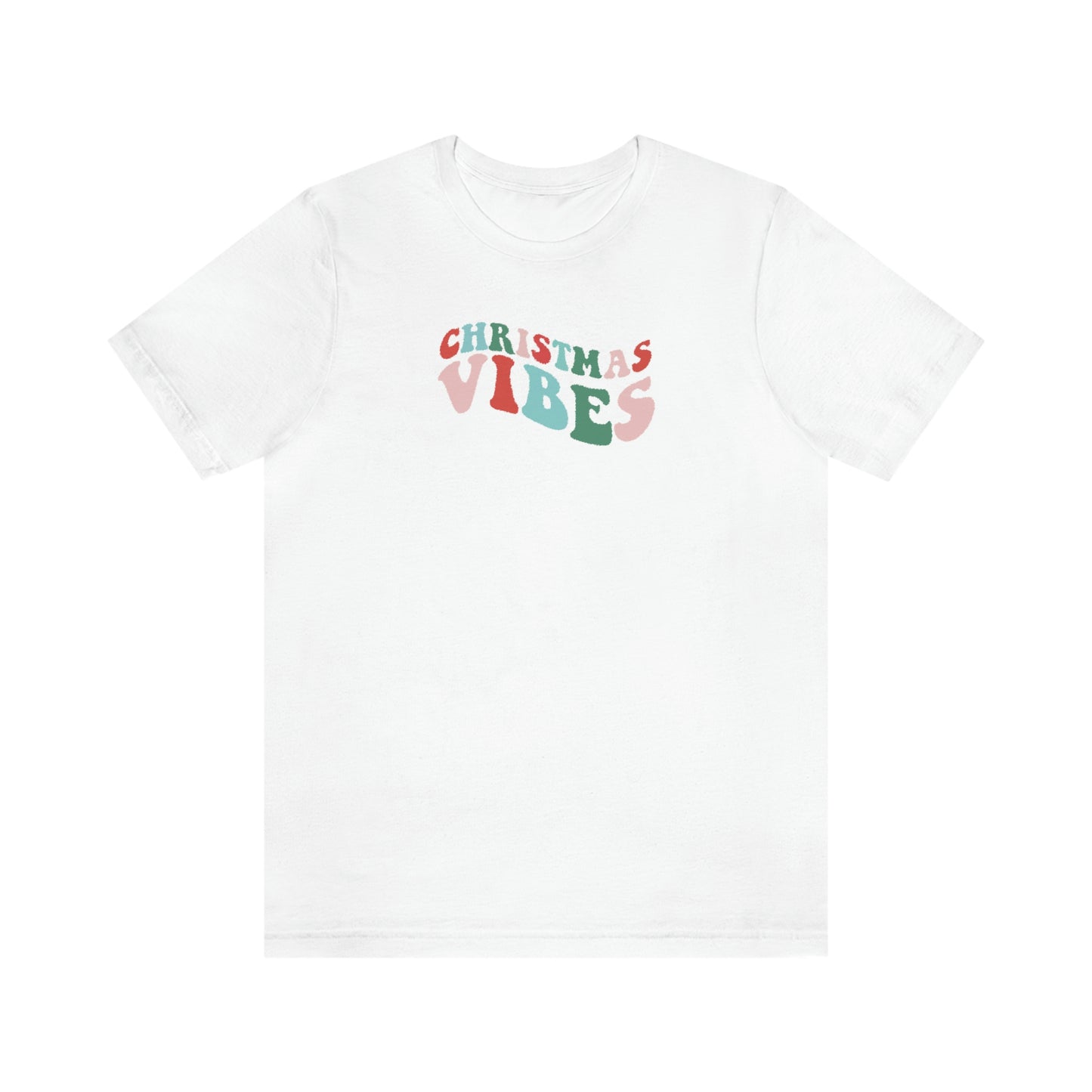 Holiday Christmas Vibes 1 Unisex Jersey Short Sleeve Tee