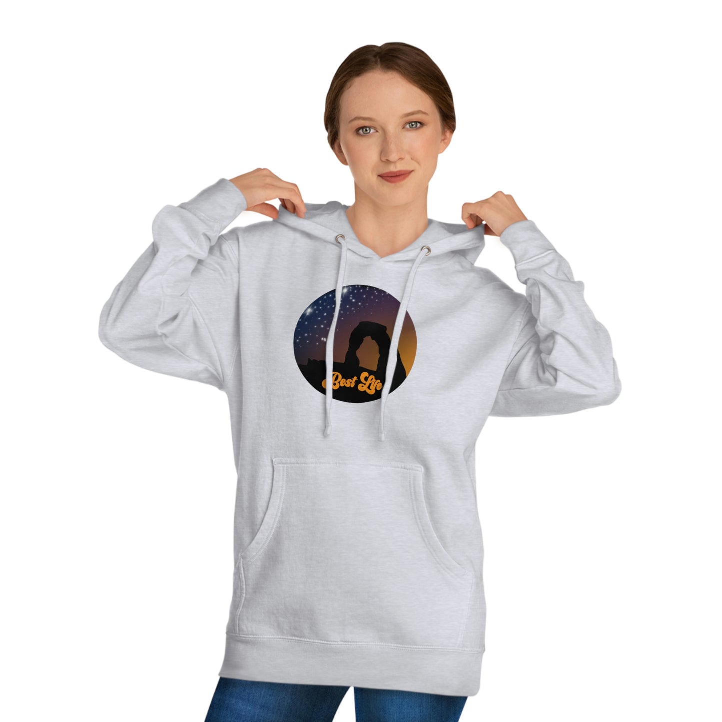 Best Life-Moab Arch 1 Unisex Hooded Sweatshirt