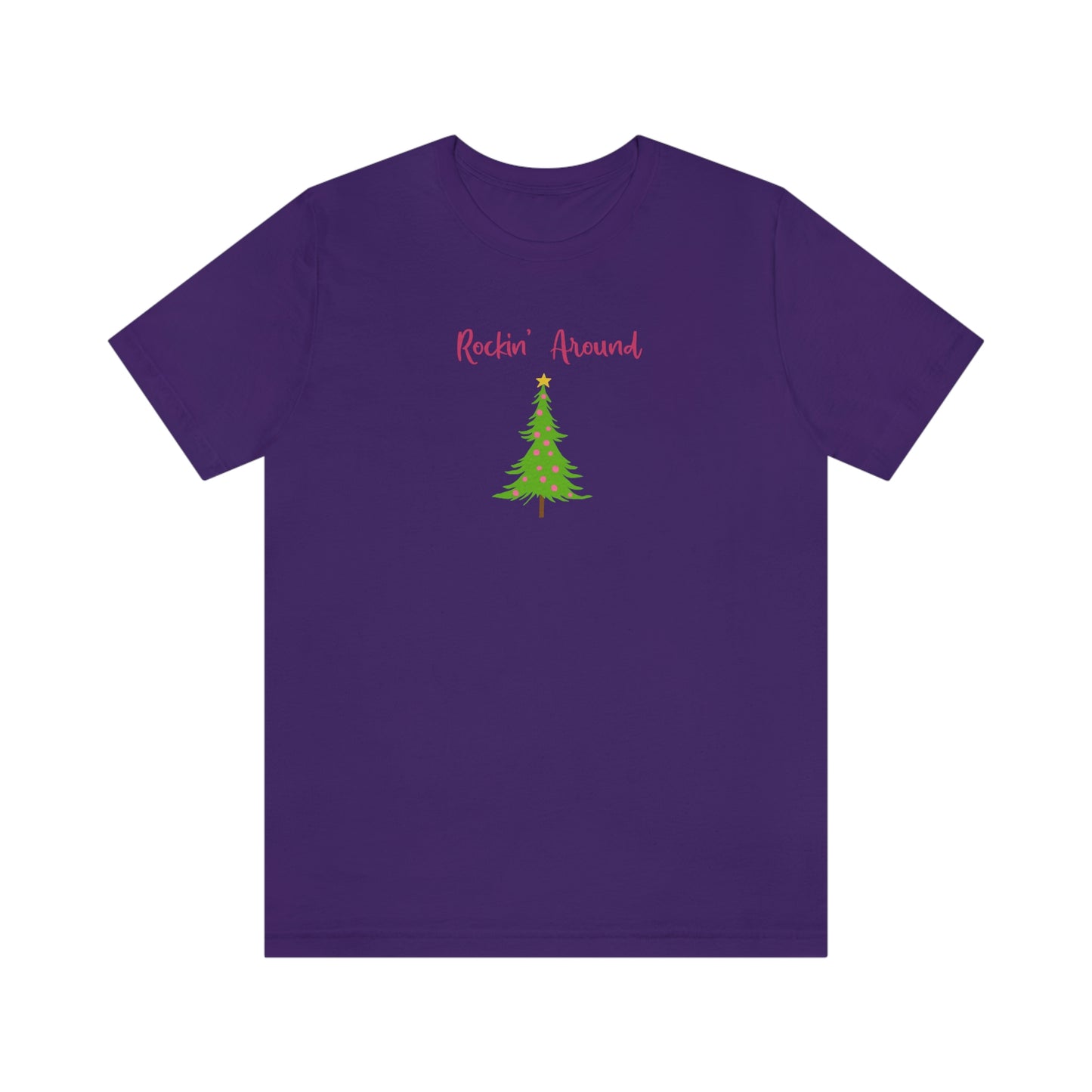 Holiday Rockin Christmas Unisex Jersey Short Sleeve Tee