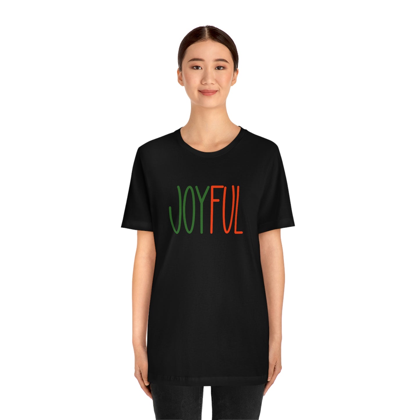 Holiday Joyful 1 Unisex Jersey Short Sleeve Tee