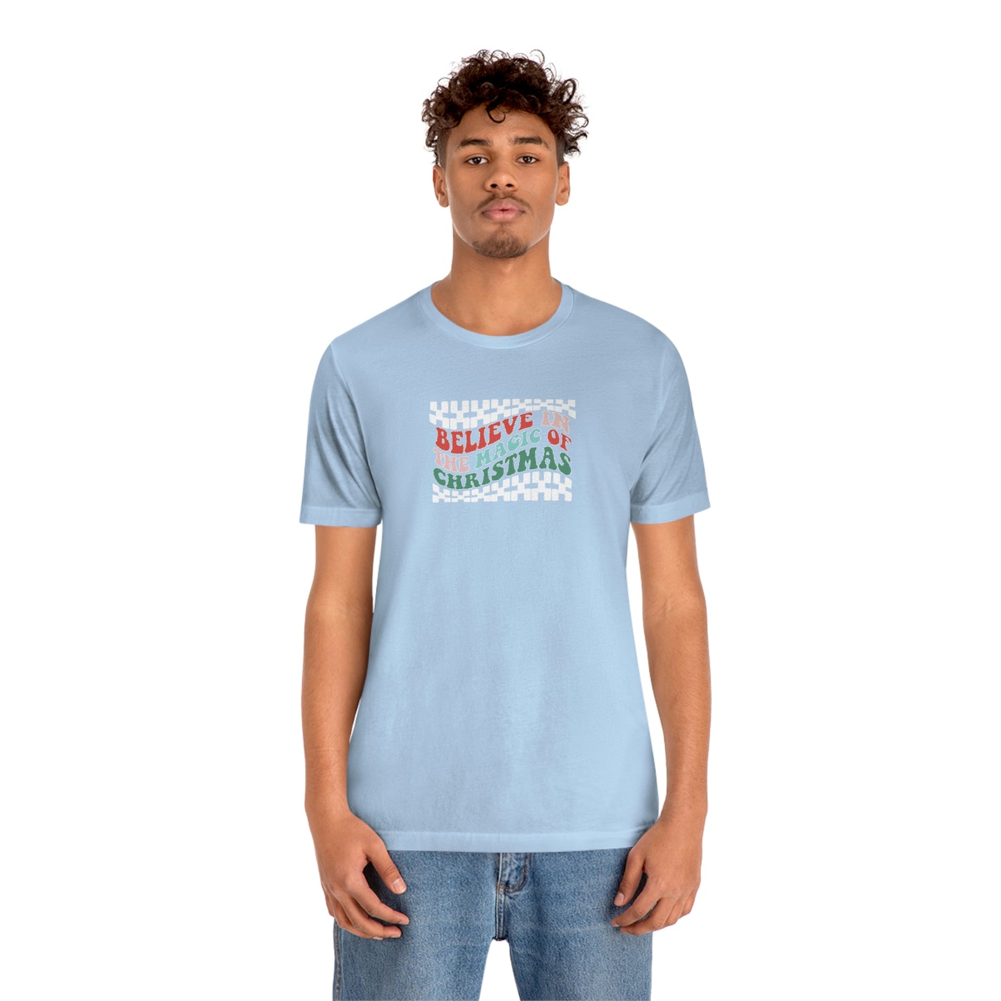 Holiday Magic Of Christmas Unisex Jersey Short Sleeve Tee